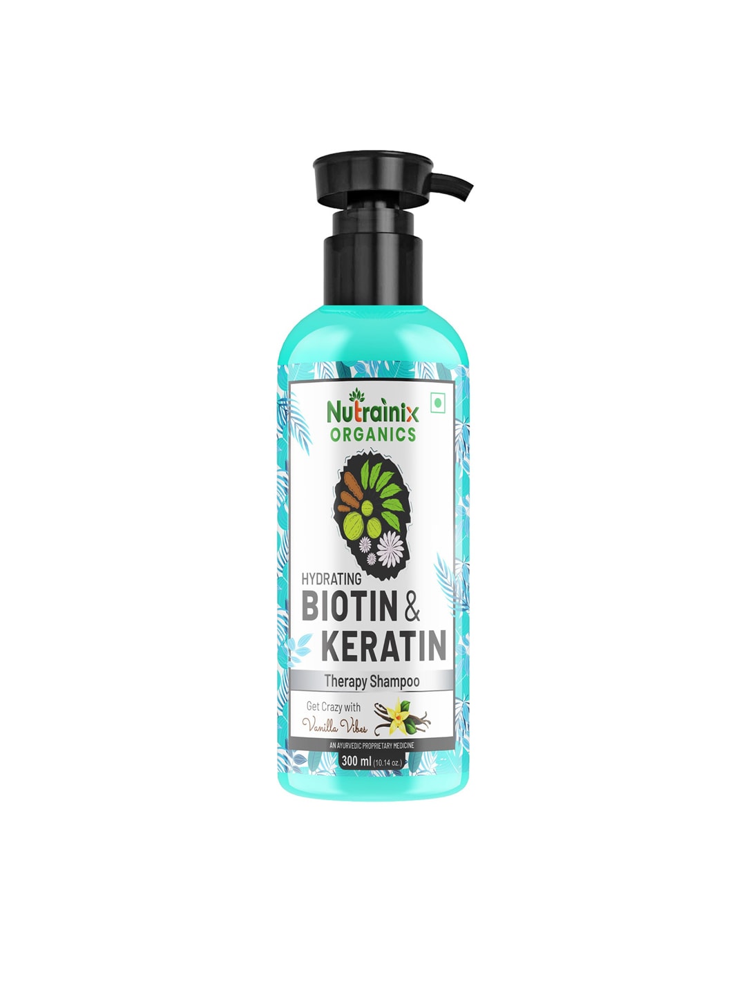 Nutrainix Organics White Biotin & Keratin Shampoo Price in India