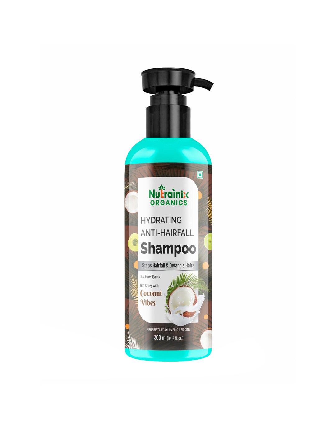 Nutrainix Organics Hydrating Anti-Hairfall Shampoo 300 ml Price in India