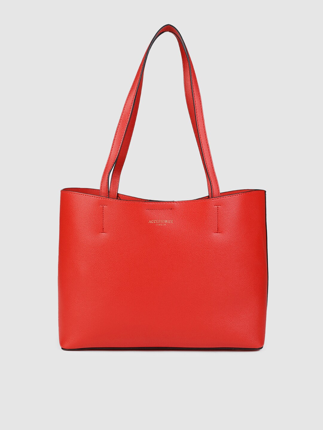 Accessorize Red Shopper Tote Bag Price in India
