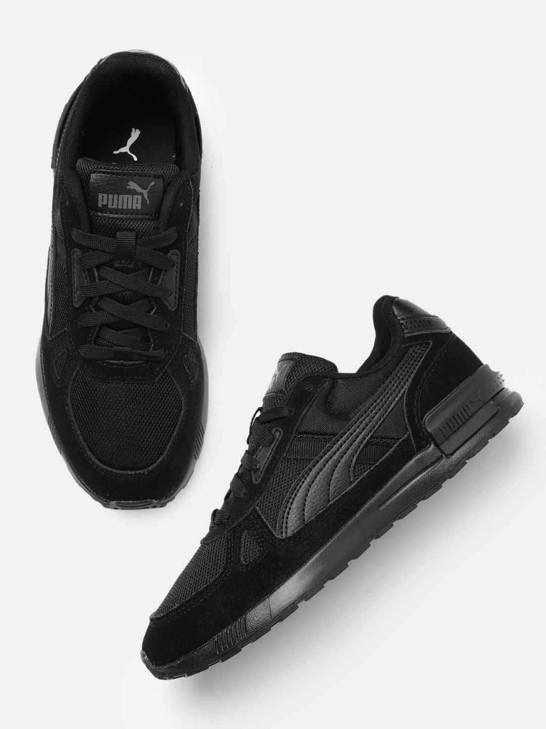 Puma Unisex Black Graviton Pro Textured Sneakers Price in India