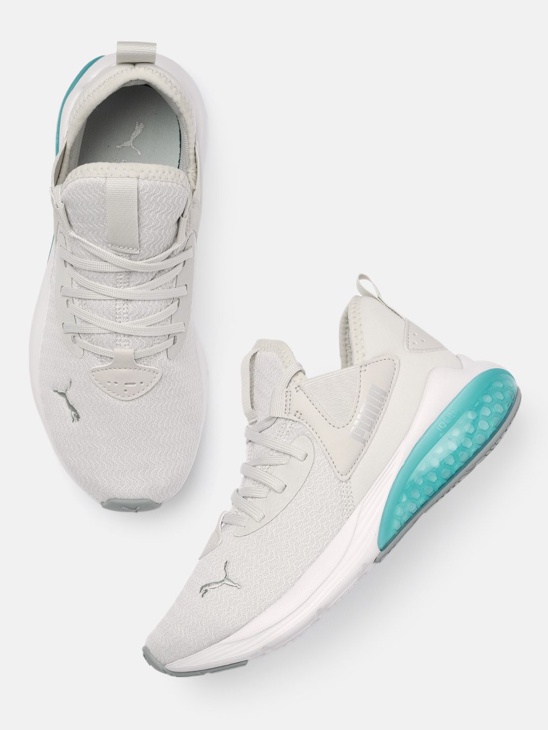 Puma Women Off White Cell Vive Training Shoes Price in India