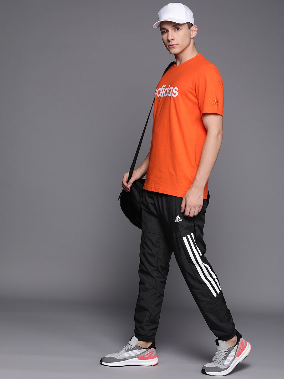 Buy ADIDAS Men Black 3-Stripes Woven Track Pants - Track Pants for