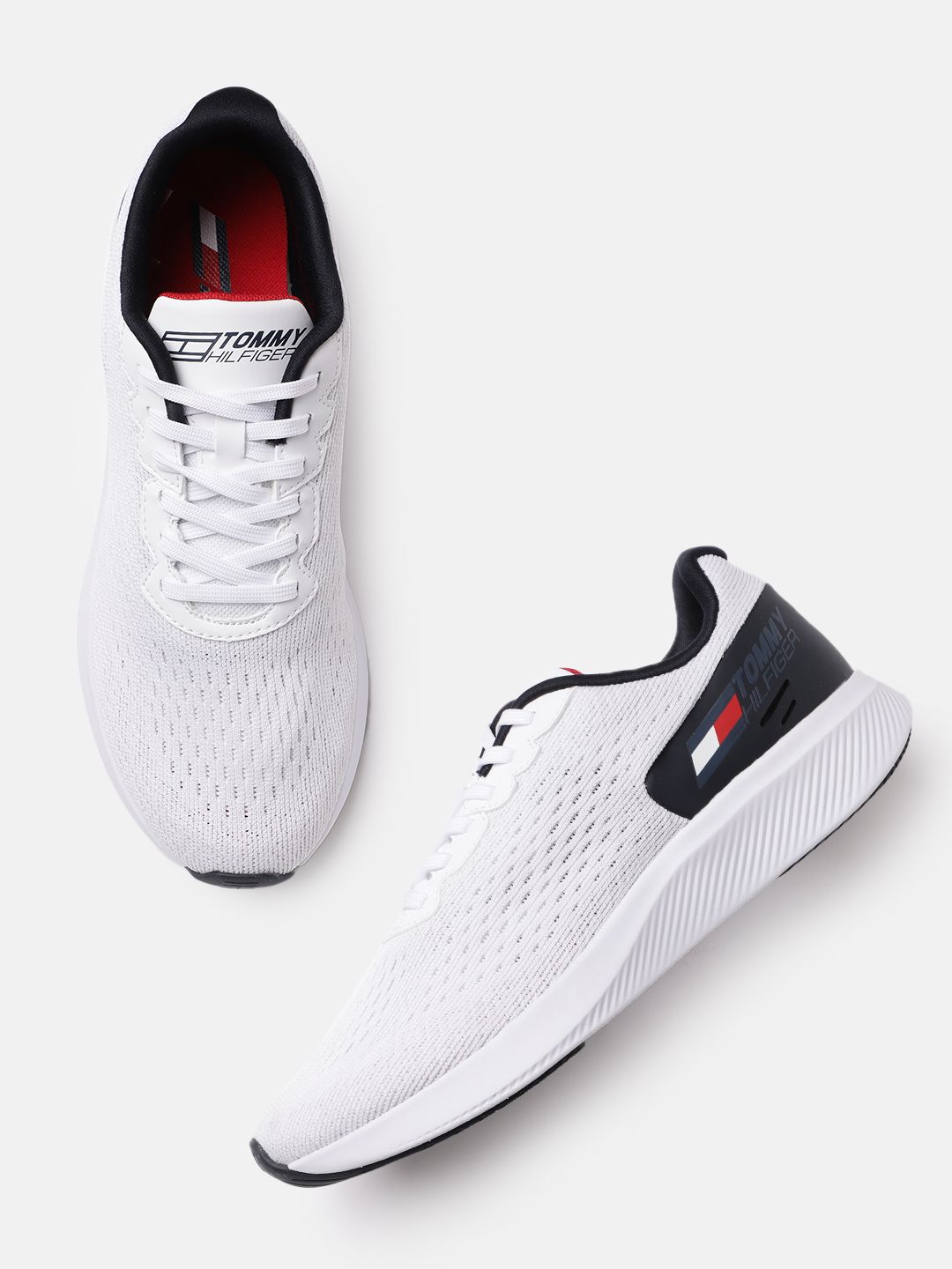 Tommy Hilfiger Men White Sneakers