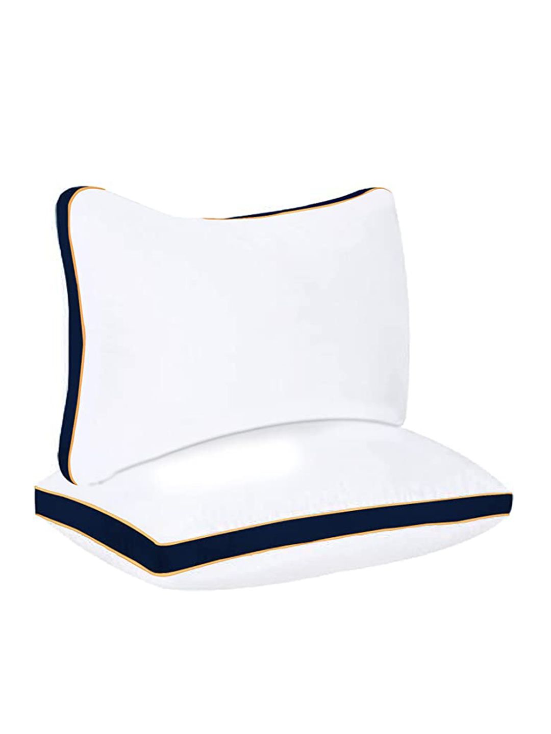 Sleepsia Pack Of 4 White Solid Cotton Sleep Pillow Price in India