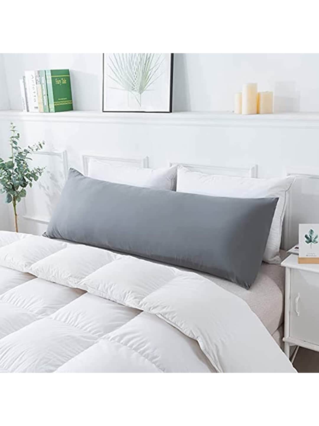 Sleepsia  Green Solid Cotton Pillows Price in India