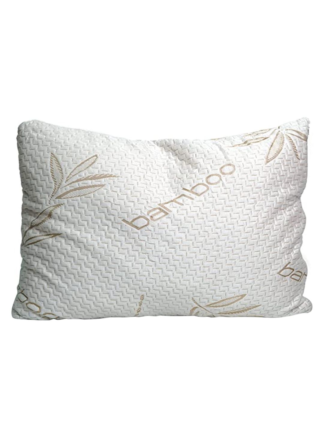 Sleepsia Cream-colored Printed Pillow With Cover Price in India