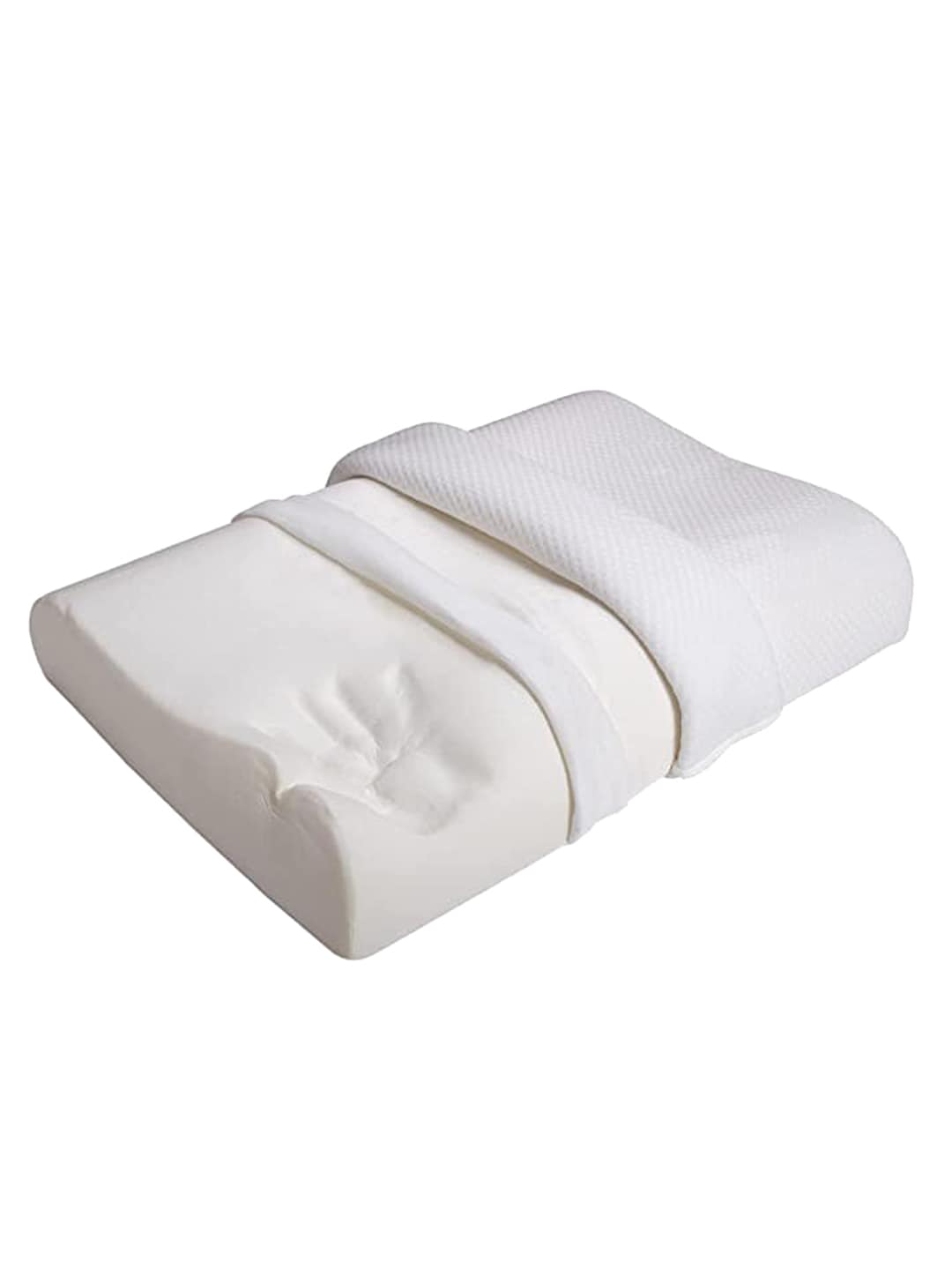 Sleepsia  White Solid Cotton Therapedic Pillows Price in India