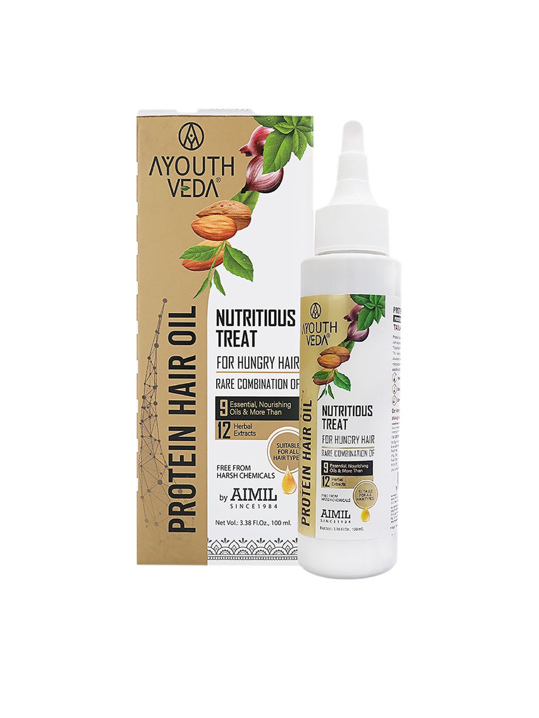 AYOUTHVEDA Protein Hair Oil Price in India