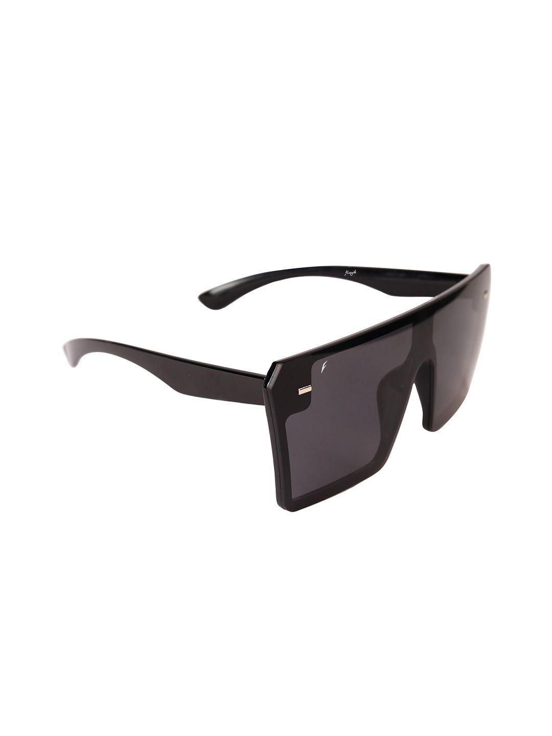 Floyd Unisex Black Lens & Black Oversized Sunglasses with UV Protected Lens Price in India