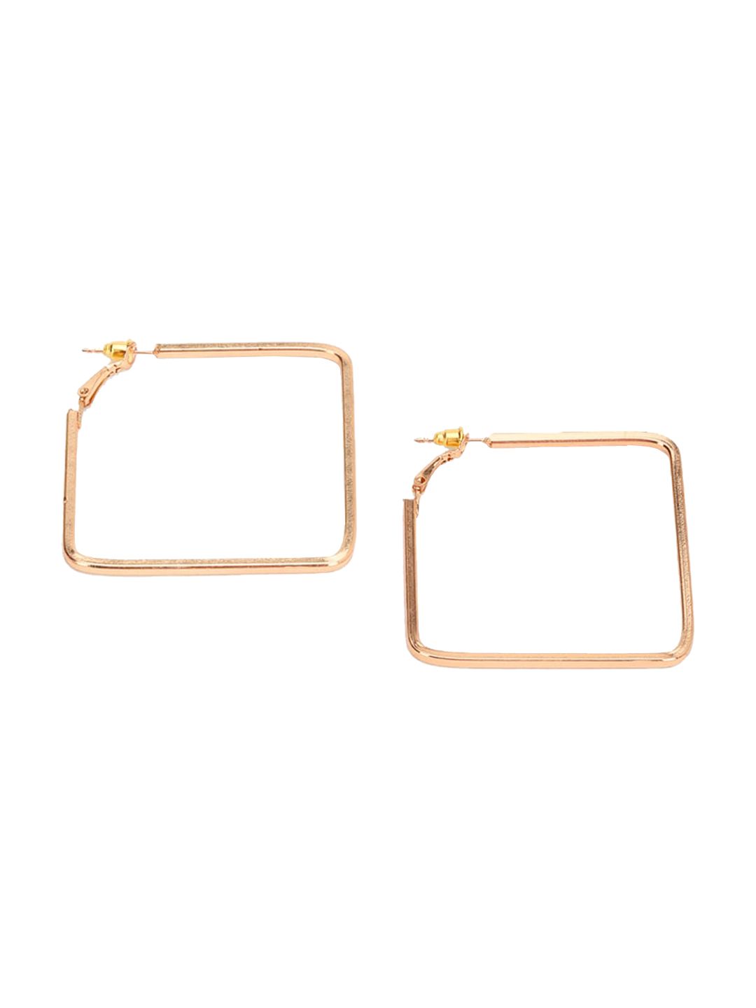FOREVER 21 Gold-Toned Contemporary Studs Earrings Price in India