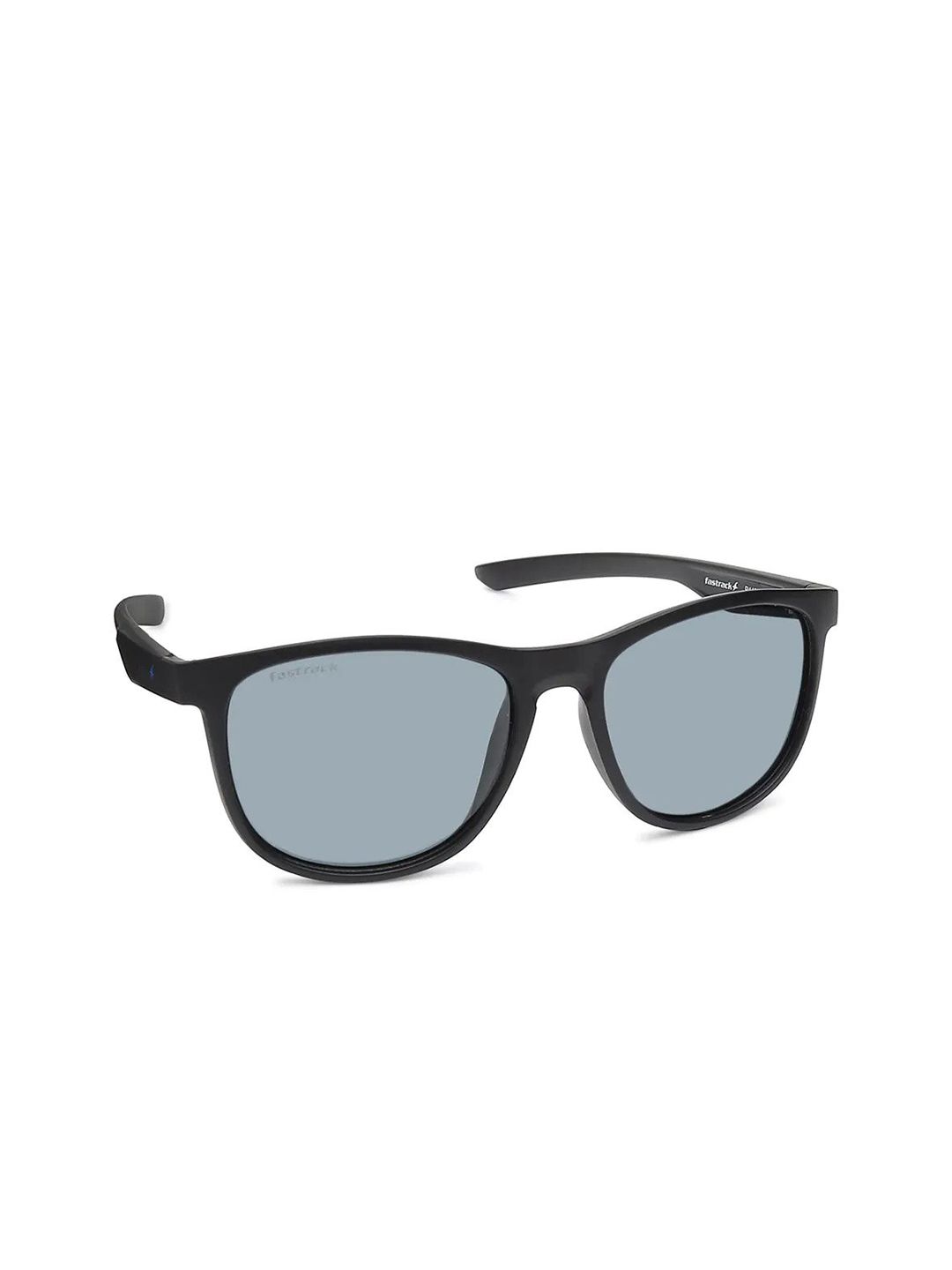 Fastrack Unisex Black Lens & Black Square Sunglasses with UV Protected Lens Price in India