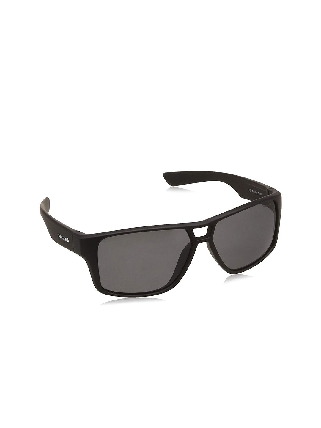 Fastrack Unisex Black Lens & Black Square Sunglasses with UV Protected Lens