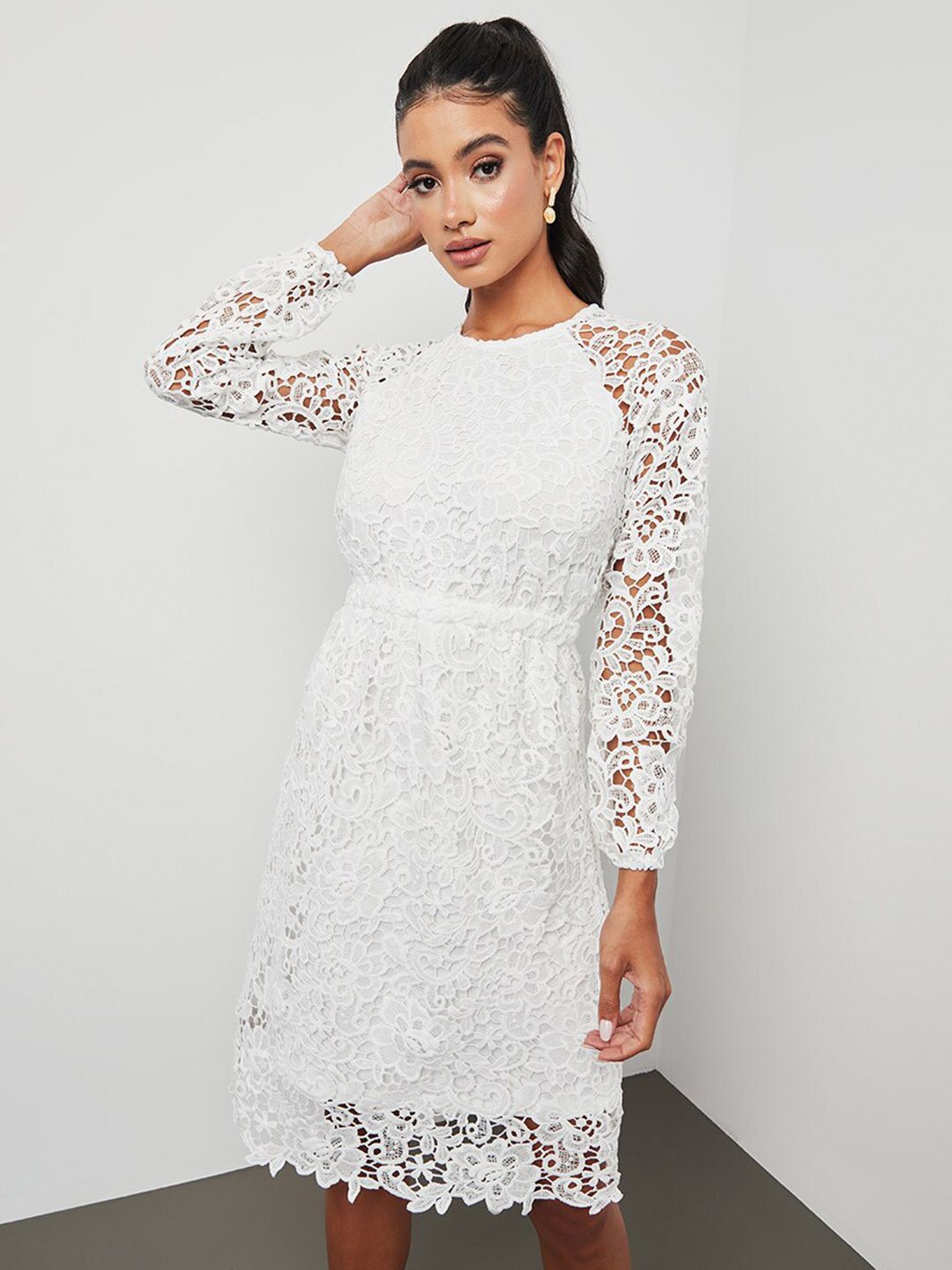 Styli White Maxi Dress Price in India