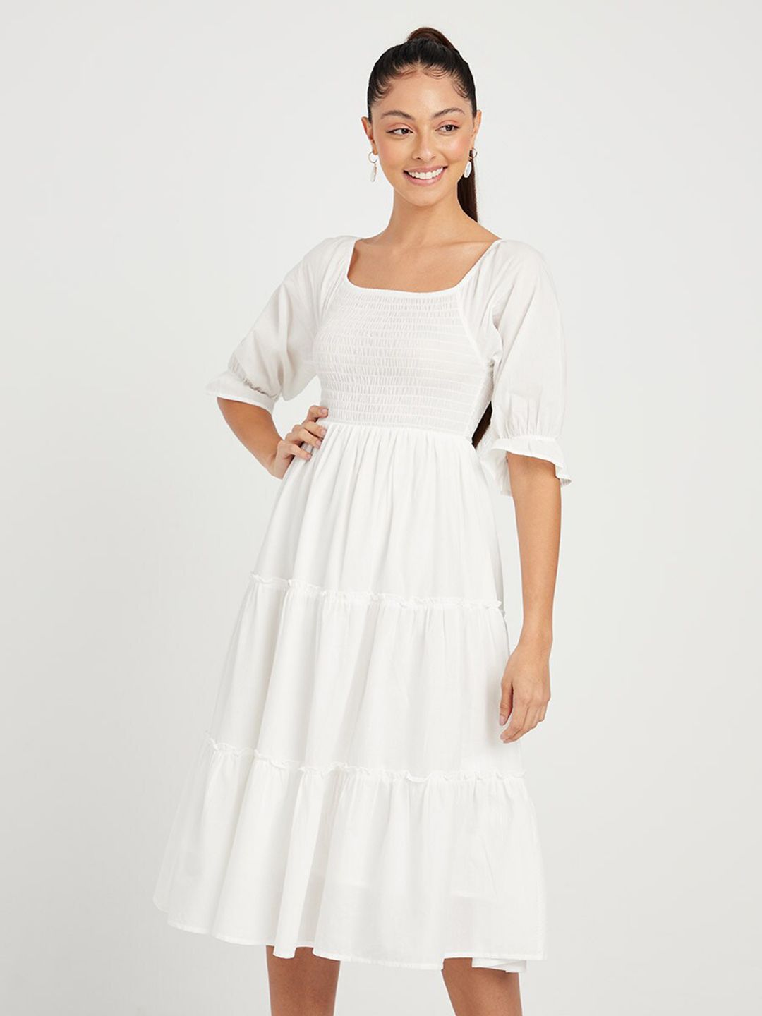Styli White Dress Price in India