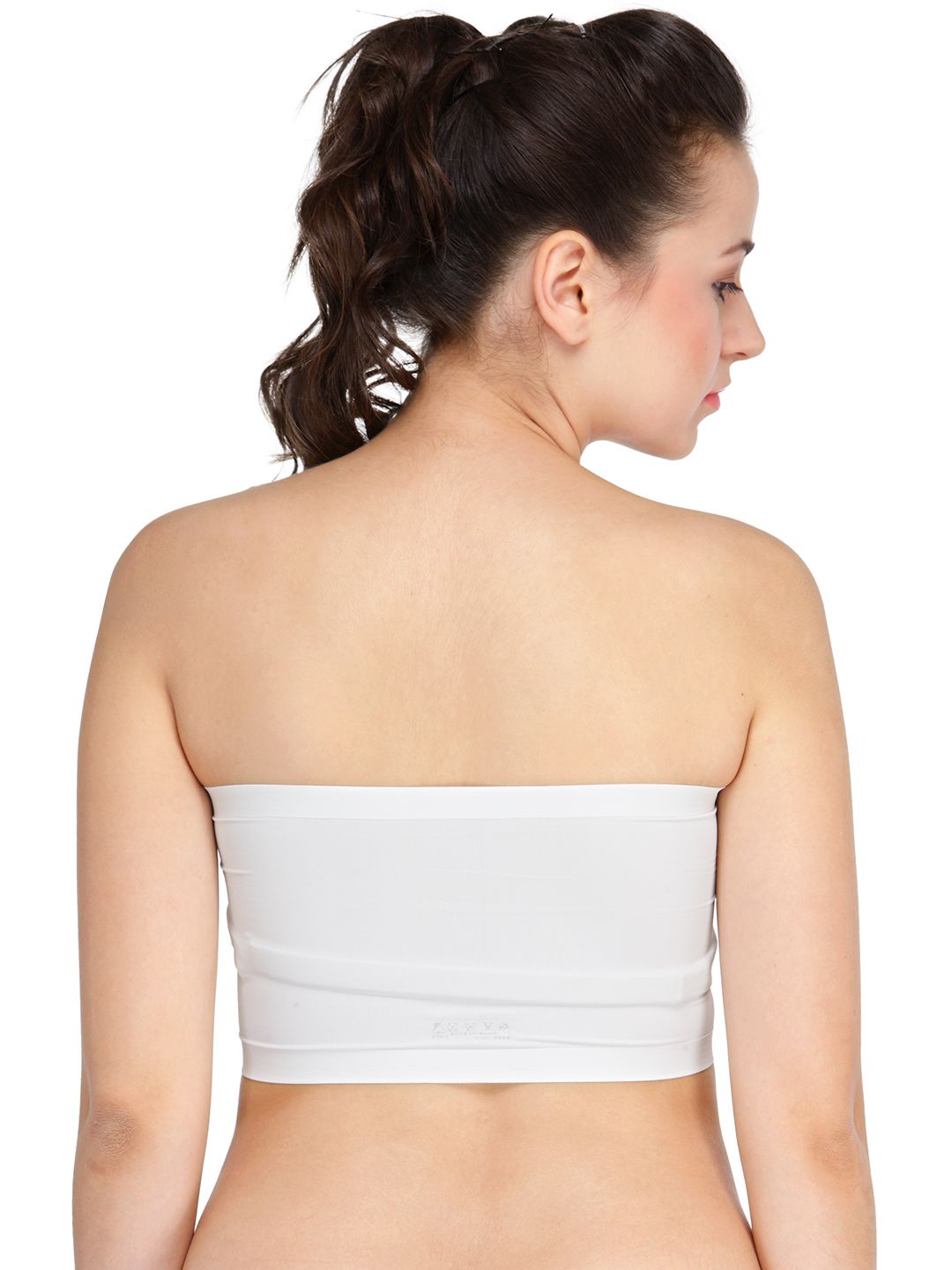 N-Gal White Non-Wired Full-Coverage Non-Padded Bandeau Bra NAYB29 Price in India