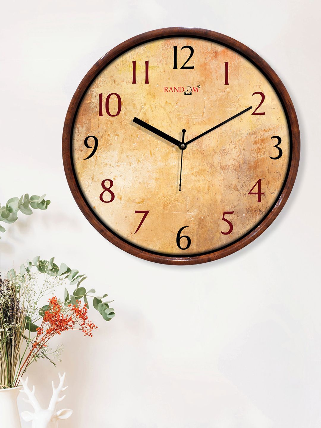 RANDOM Unisex Brown Clocks Price in India