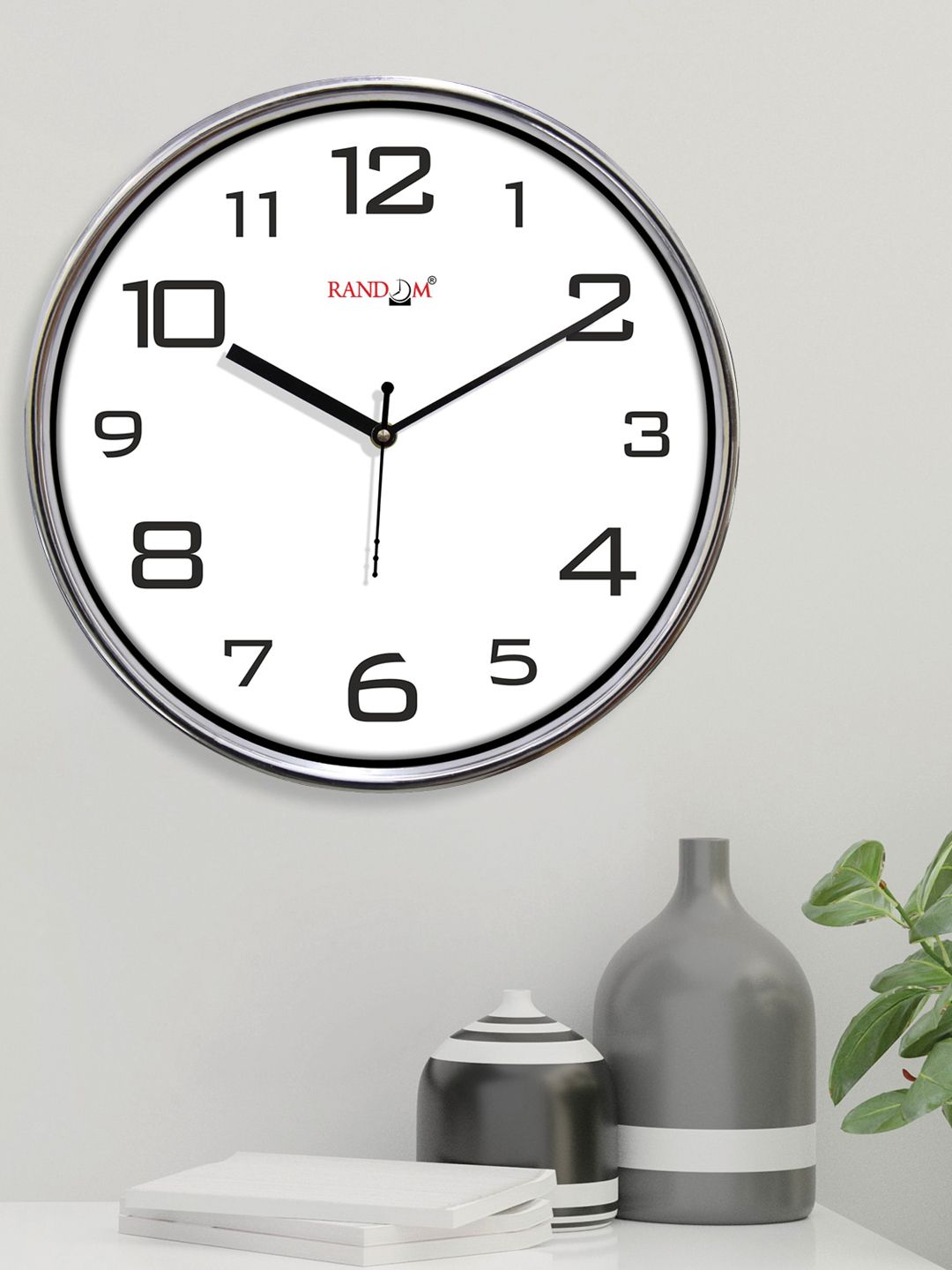 RANDOM Unisex White Clocks Price in India