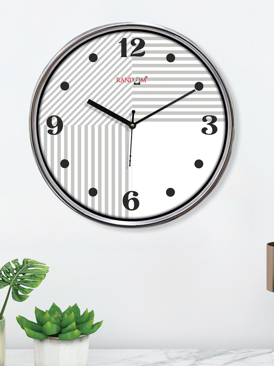 RANDOM Unisex Grey Clocks Price in India