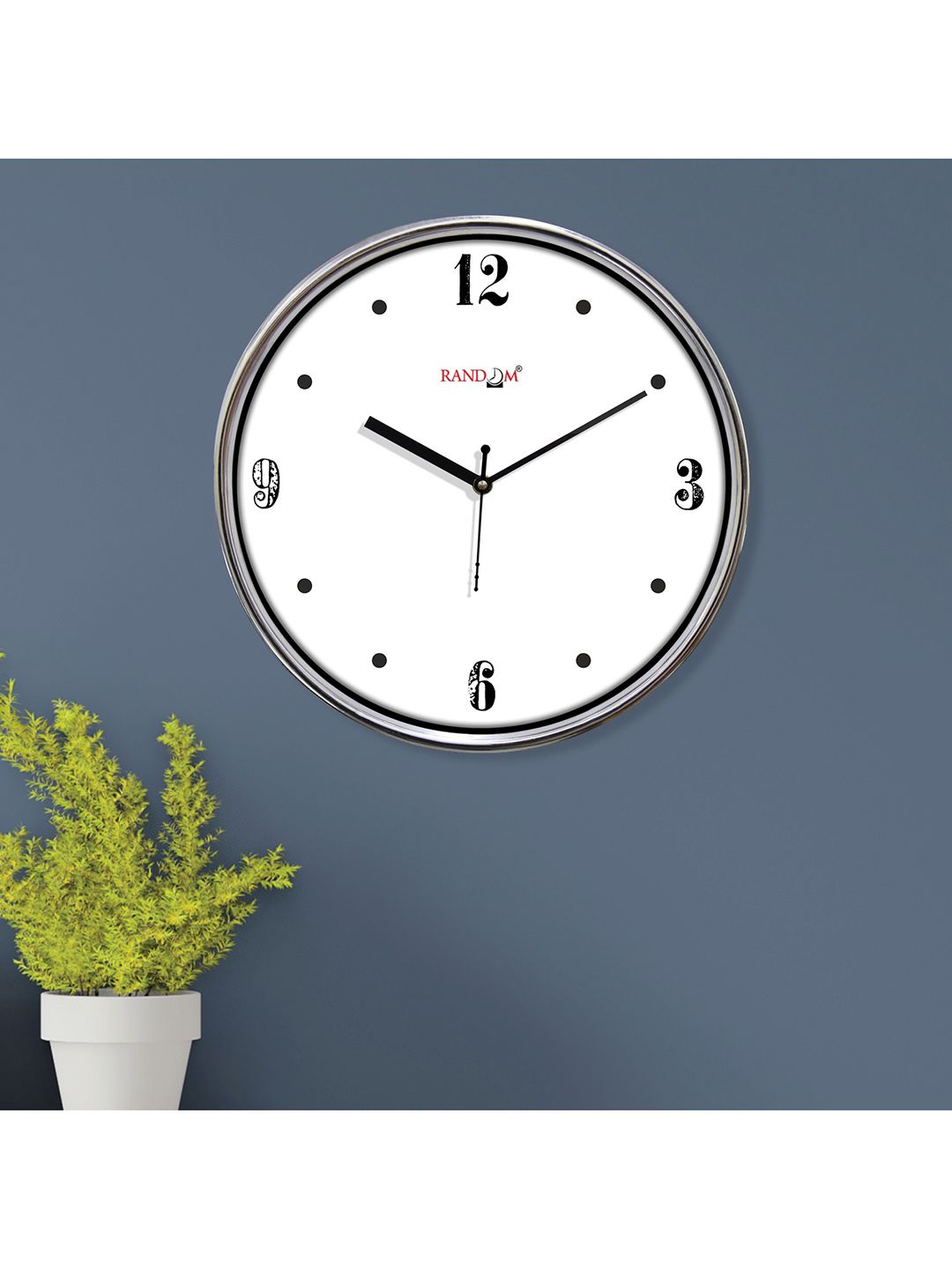 RANDOM Unisex White Clocks Price in India