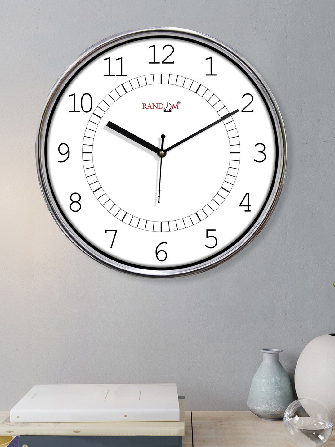 RANDOM Unisex White Clocks Price in India