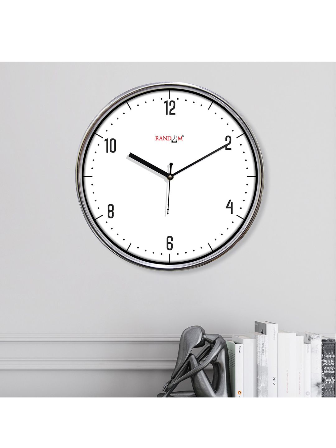 RANDOM Unisex White Clocks Price in India