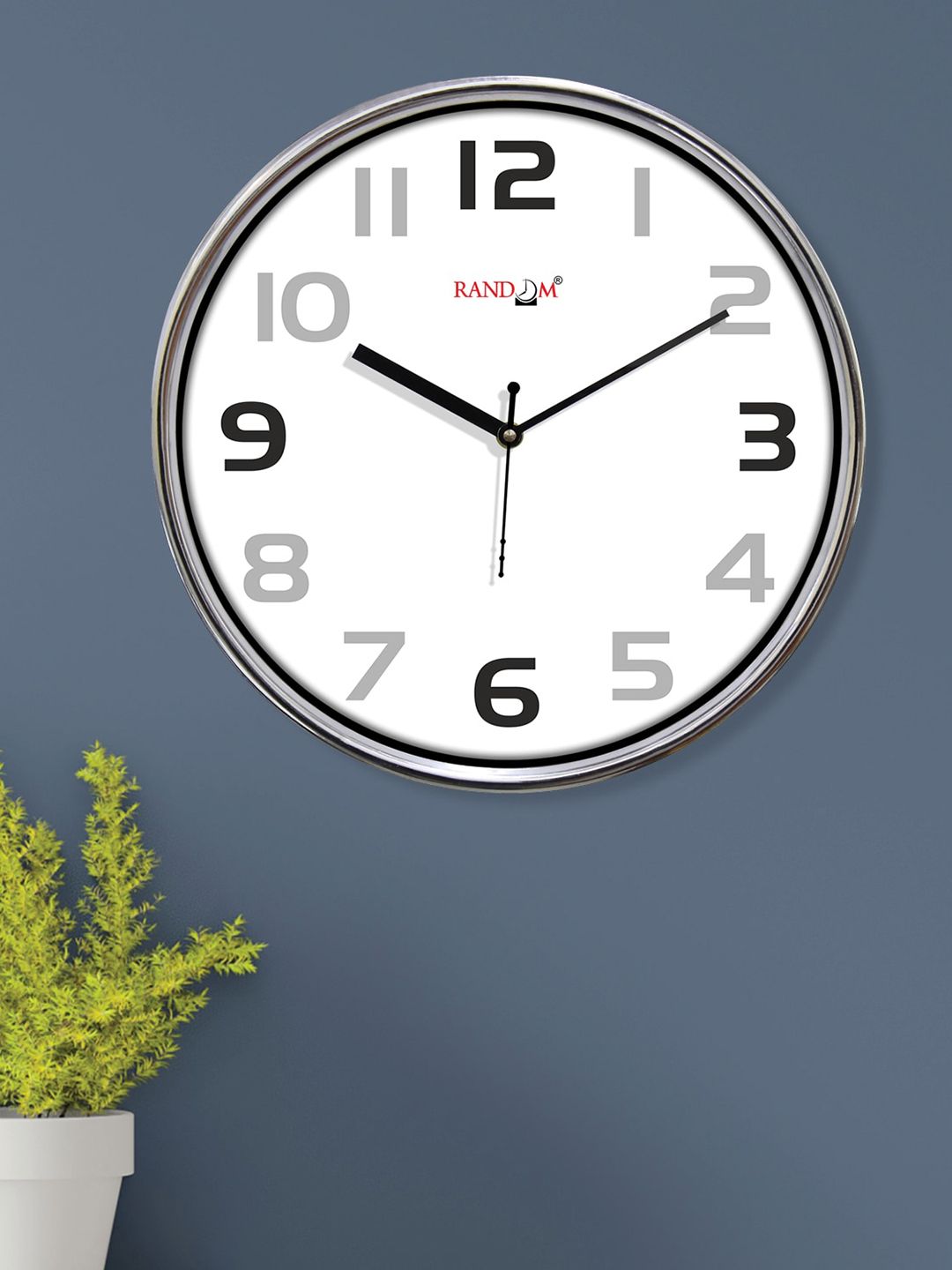 RANDOM Unisex White Clocks Price in India