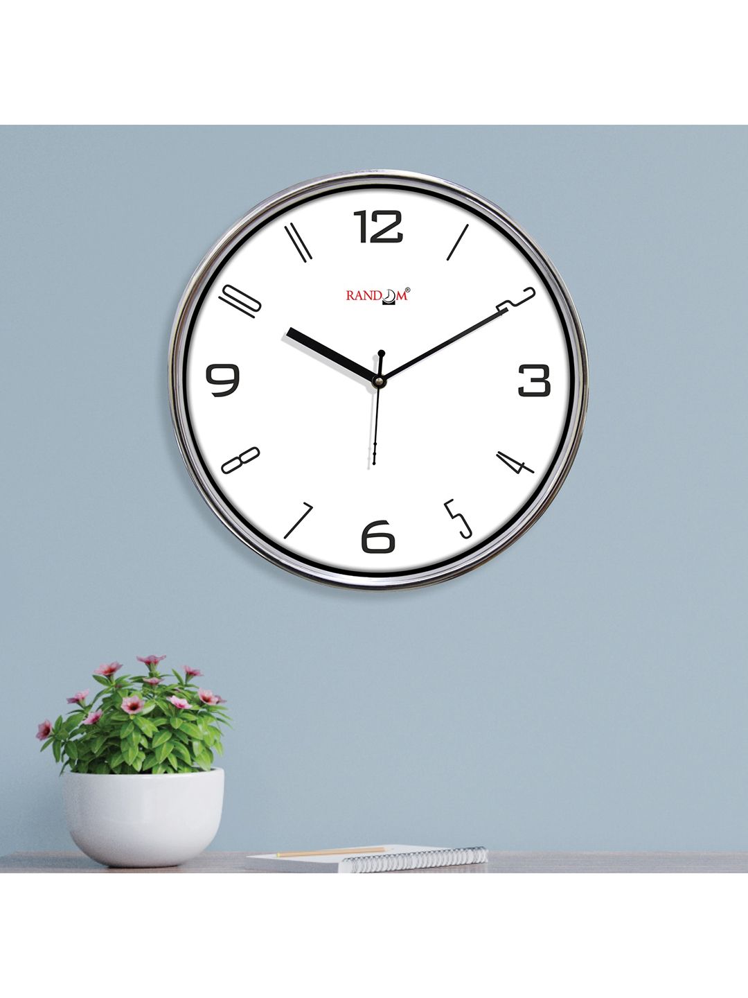 RANDOM Unisex White Clocks Price in India