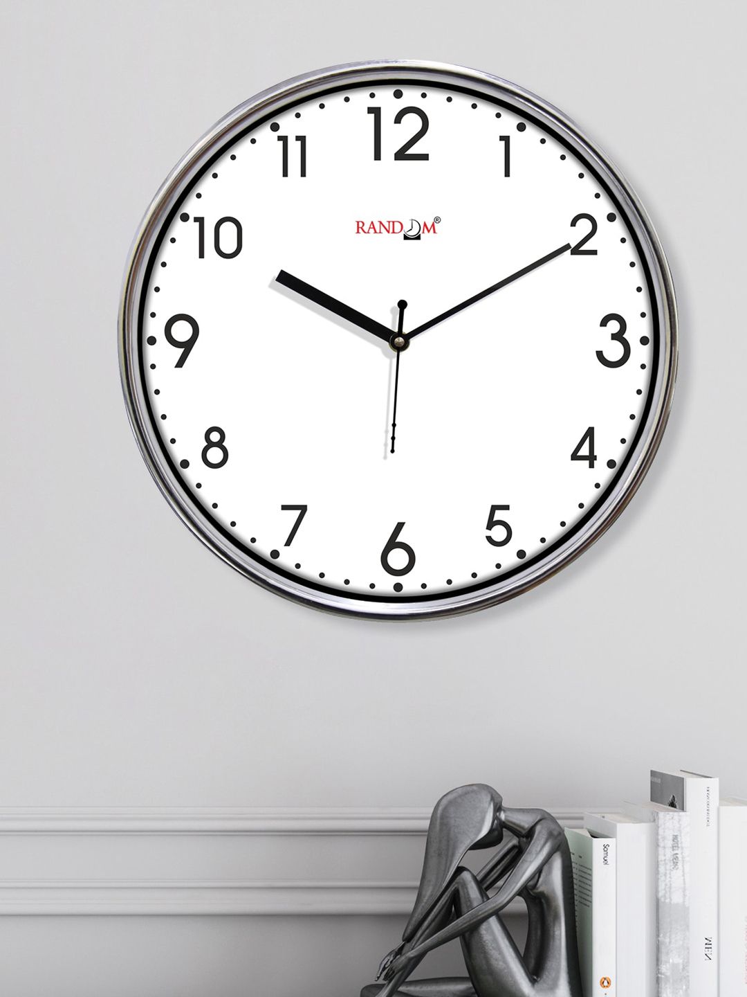 RANDOM Unisex White Clocks Price in India