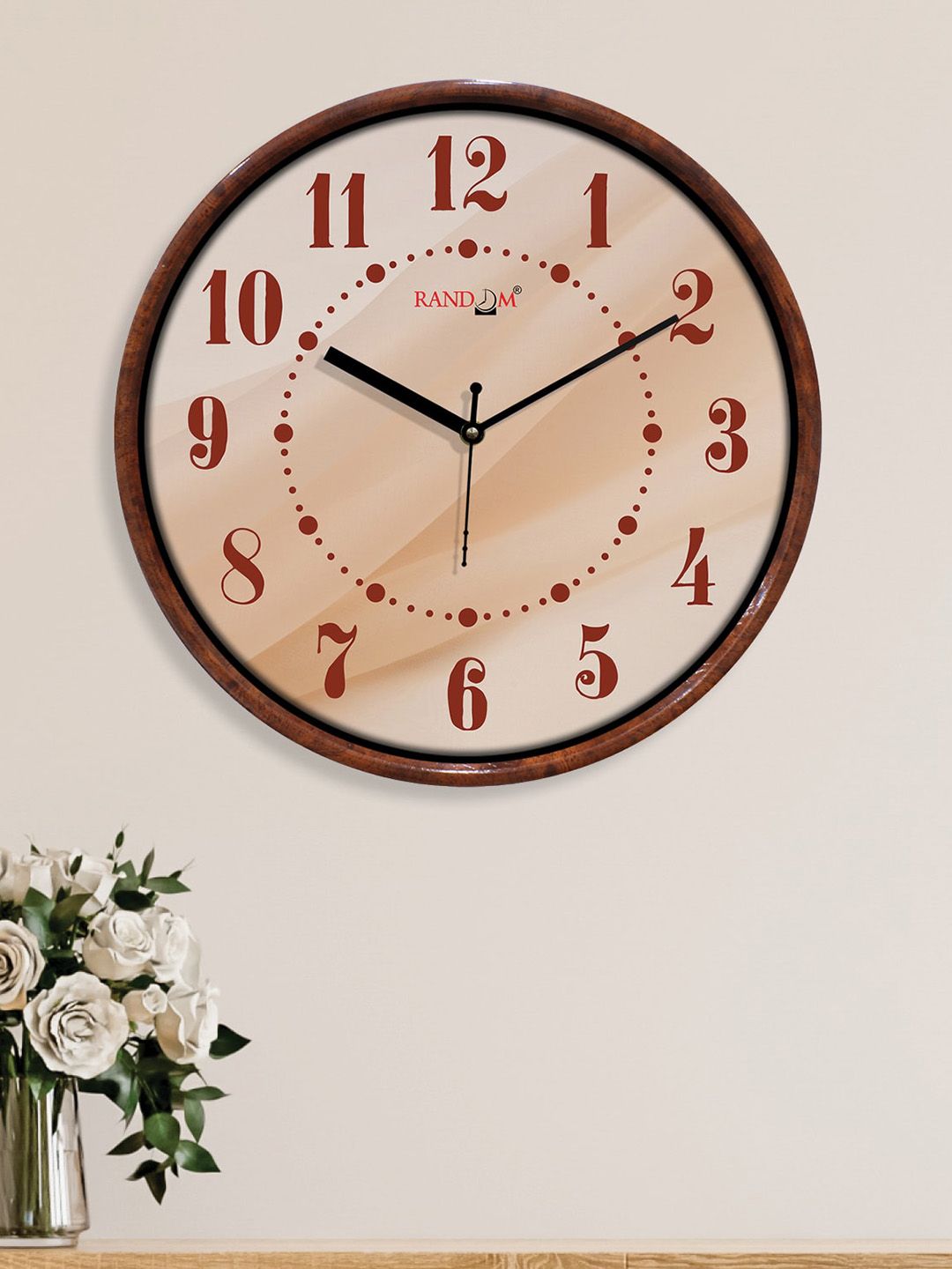 RANDOM Unisex Brown Clocks Price in India