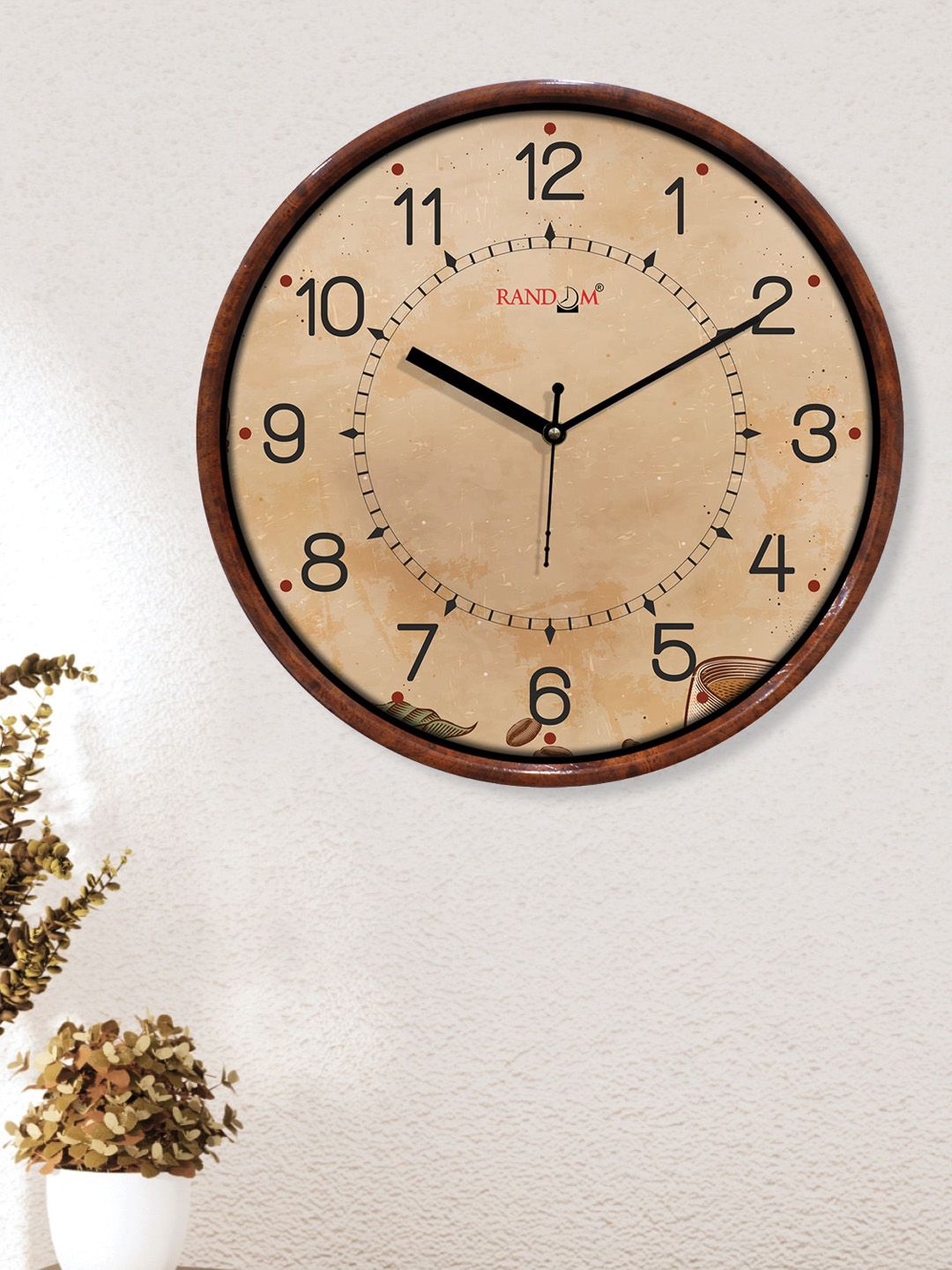 RANDOM Unisex Brown Clocks Price in India