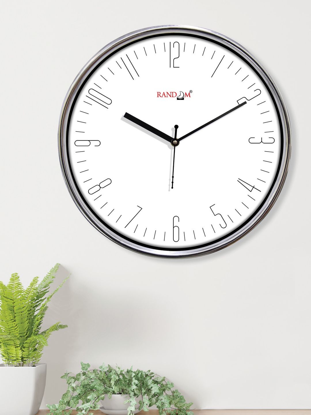 RANDOM Unisex White Clocks Price in India