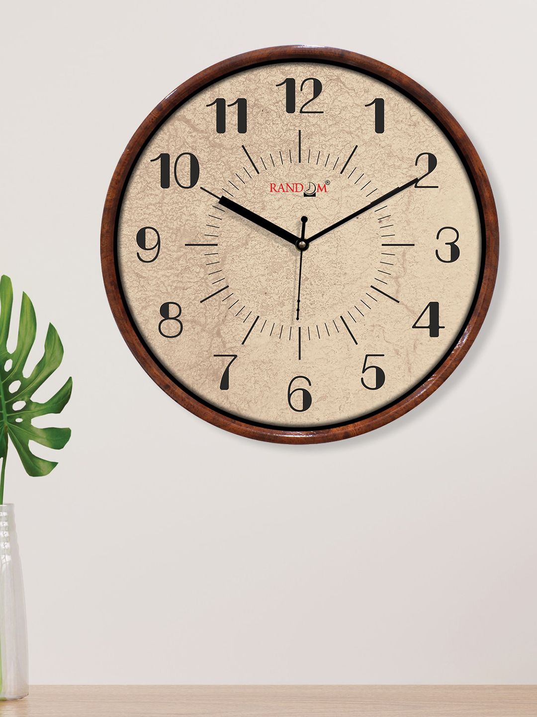 RANDOM Unisex Beige Clocks Price in India