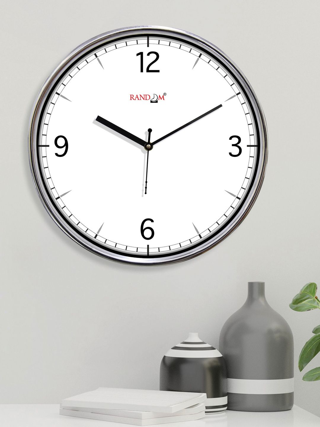 RANDOM Unisex White Clocks Price in India