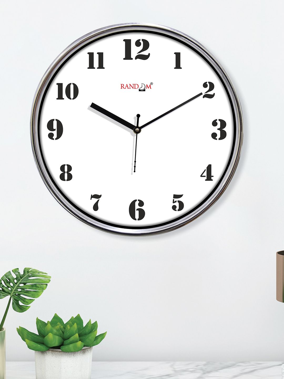 RANDOM Unisex White Clocks Price in India