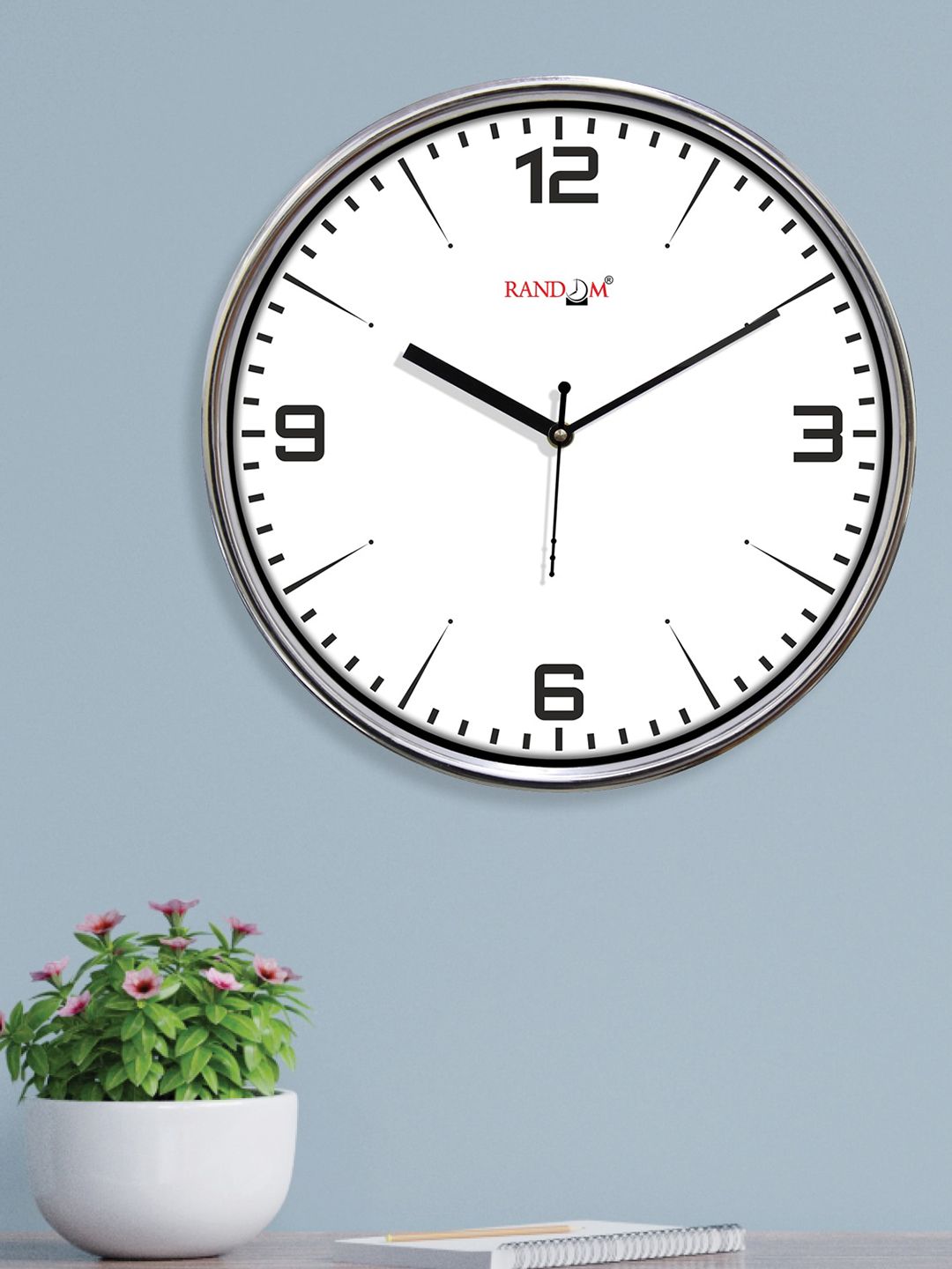 RANDOM Unisex White Clocks Price in India