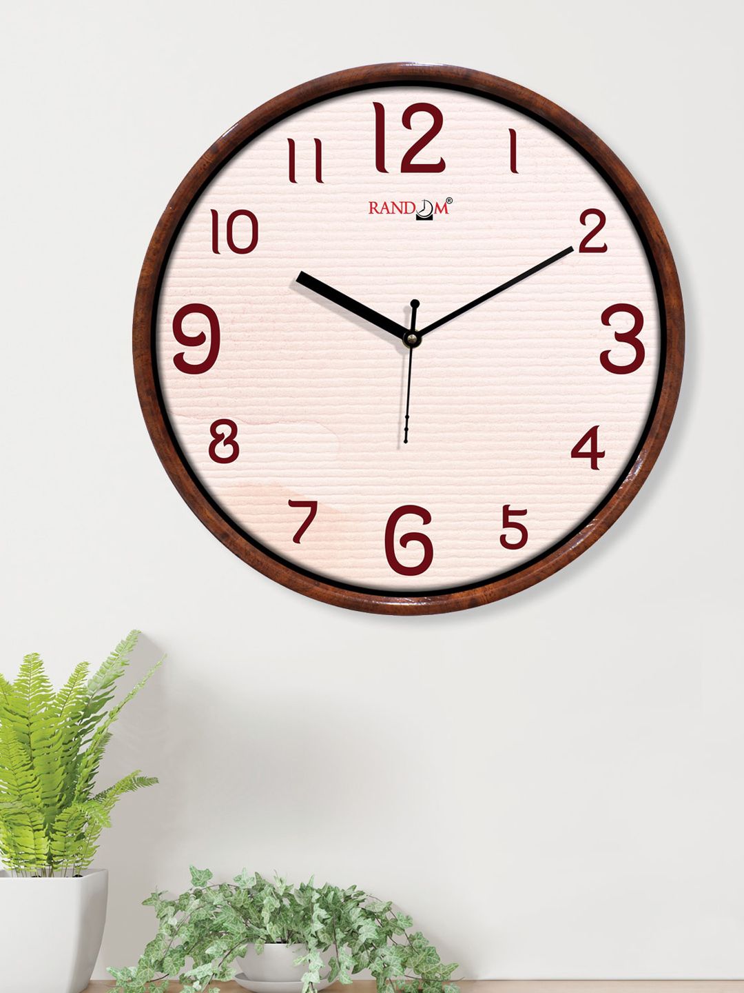 RANDOM Unisex Peach Clocks Price in India