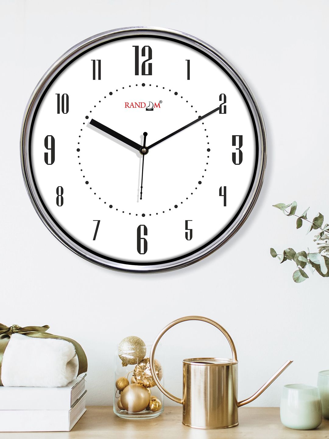 RANDOM Unisex White Clocks Price in India