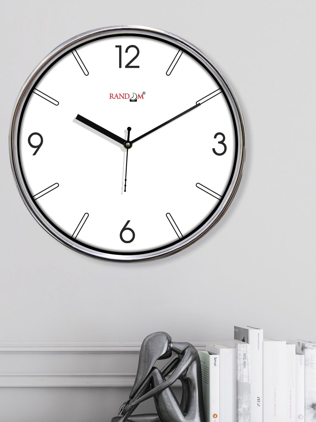 RANDOM Unisex White Clocks Price in India