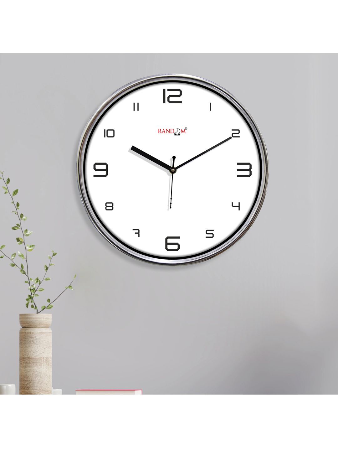 RANDOM Unisex White Clocks Price in India