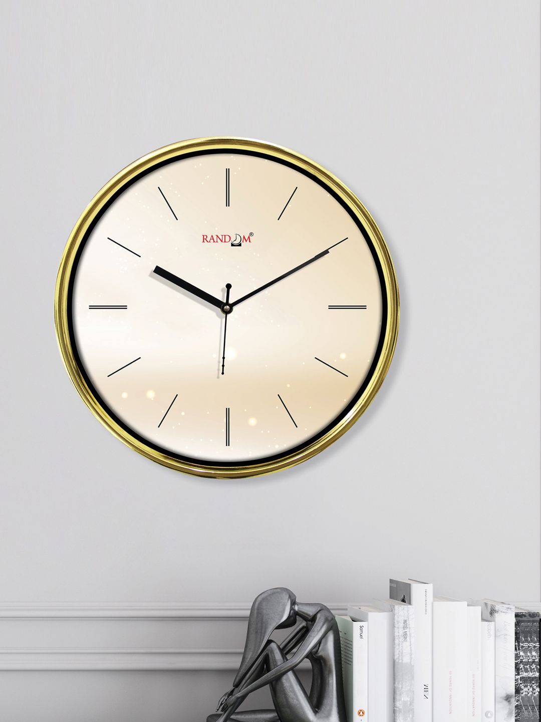 RANDOM Unisex Cream Clocks Price in India