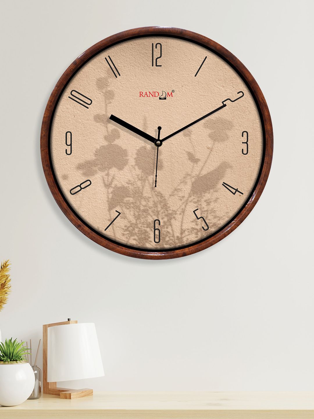 RANDOM Unisex Beige Clocks Price in India