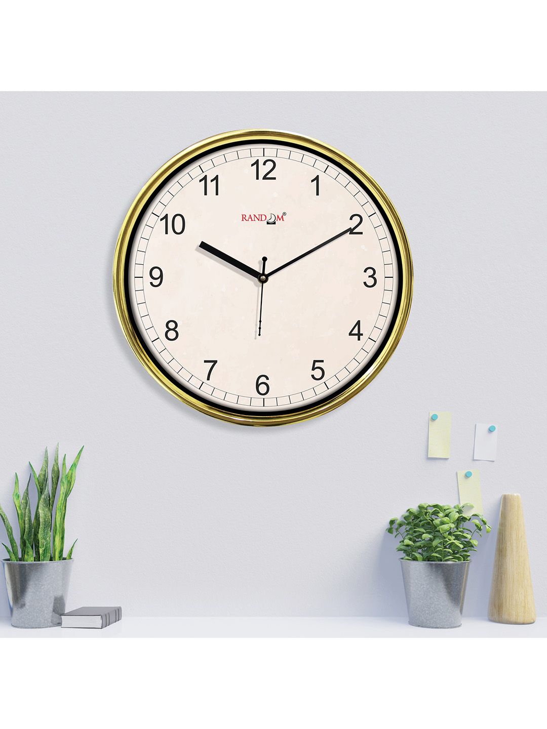 RANDOM Unisex Peach Clocks Price in India