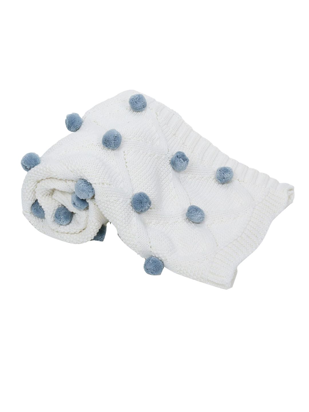 haus & kinder haus & kinder Unisex Kids Cream Blankets Quilts and Dohars