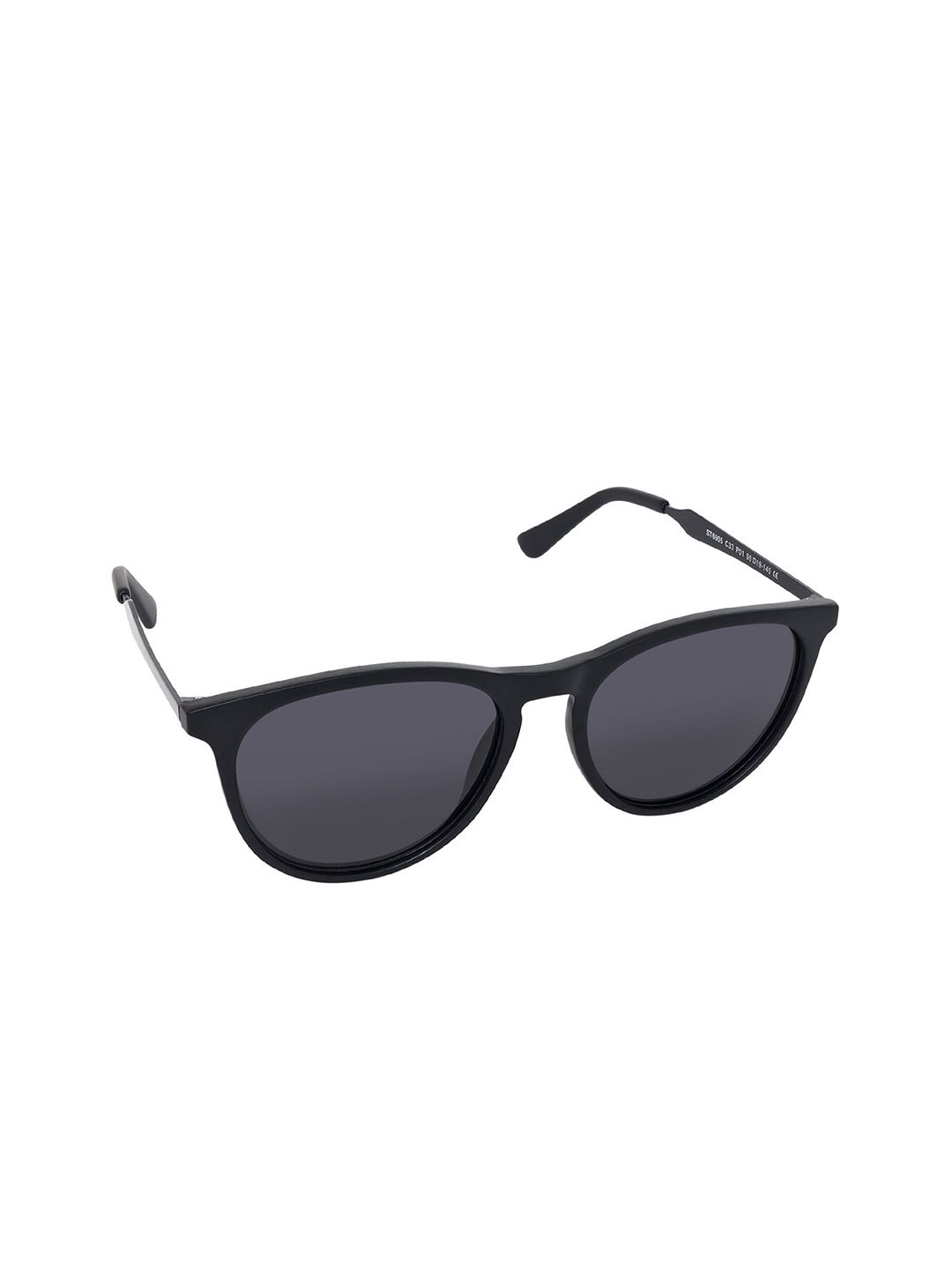 Aeropostale Women Black Lens & Black Wayfarer Sunglasses with Polarised and UV Protected Lens Price in India