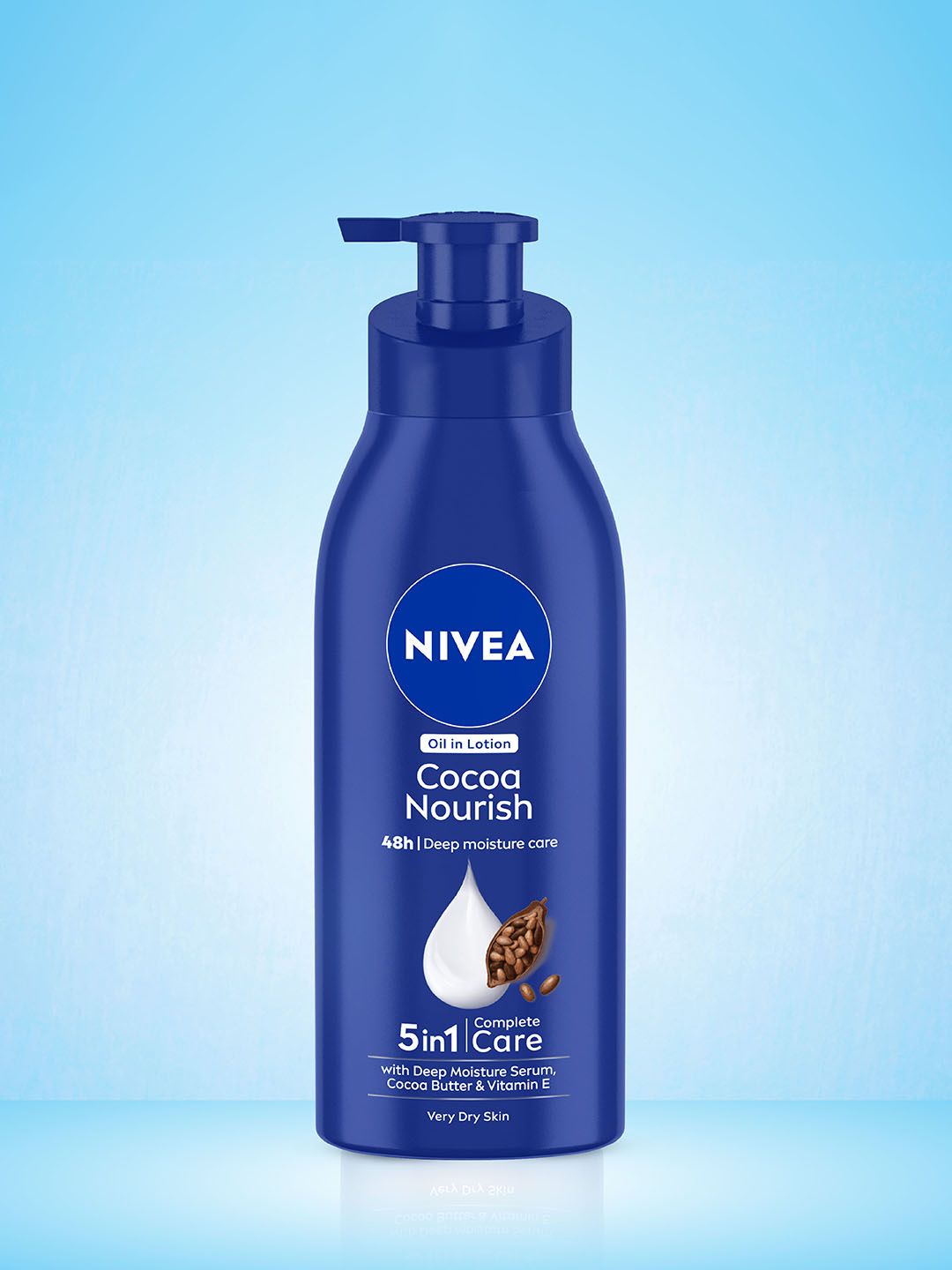 Nivea Unisex Cocoa Nourish 48h Deep Moisturising For Very Dry Skin Body Lotion 400 ml