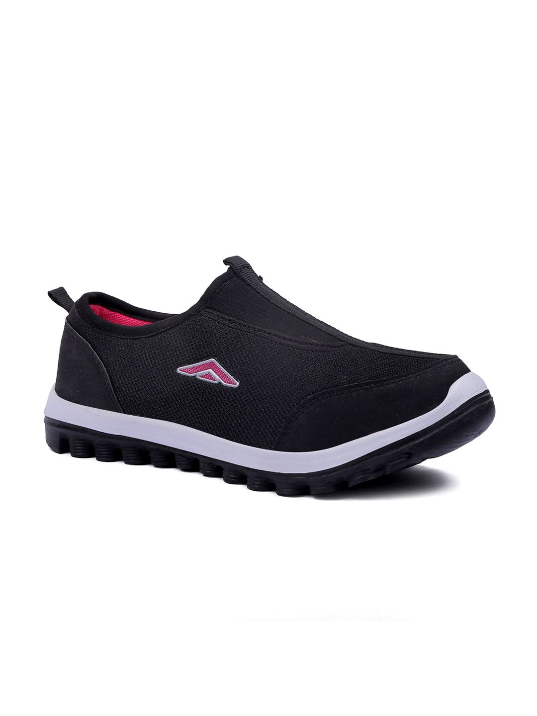 ASIAN Women Black Slip-On Sneakers