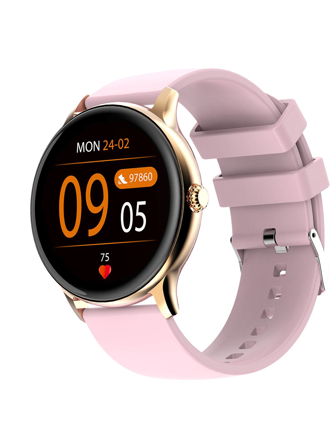 Fire-Boltt Pink Hurricane Smartwatch 34BSWAAY Price in India