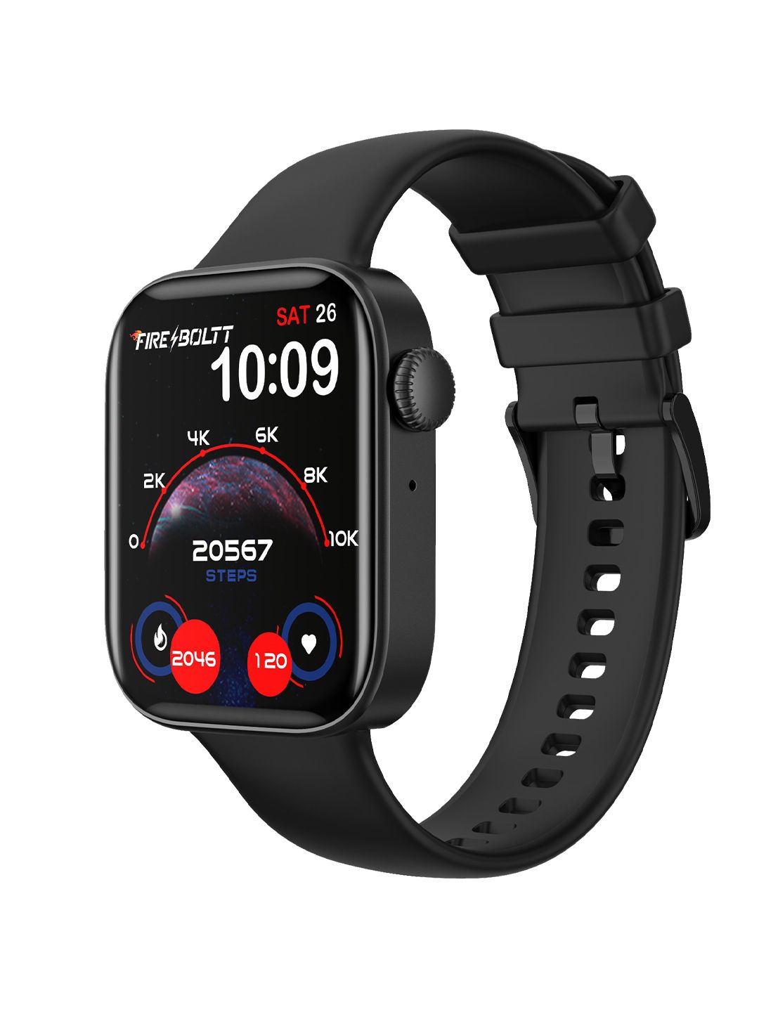 Fire-Boltt  Black Ring 2 Smartwatch 27BSWAAY-1 Price in India