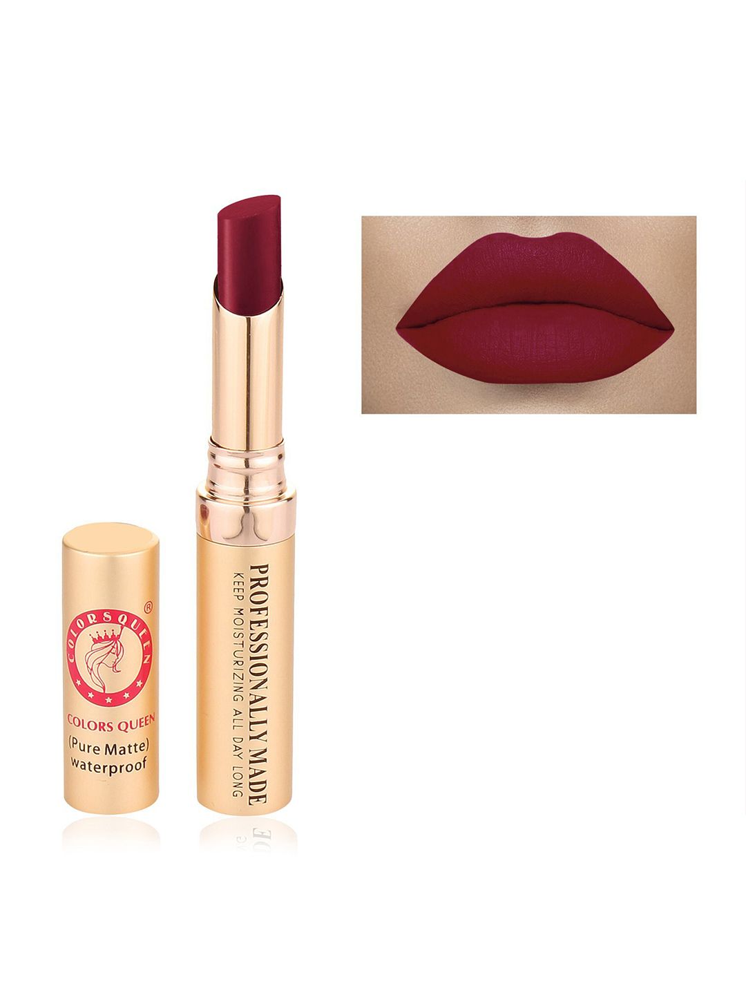 Colors Queen Pure Matte Beauty Lip Lipstick 4g Price in India