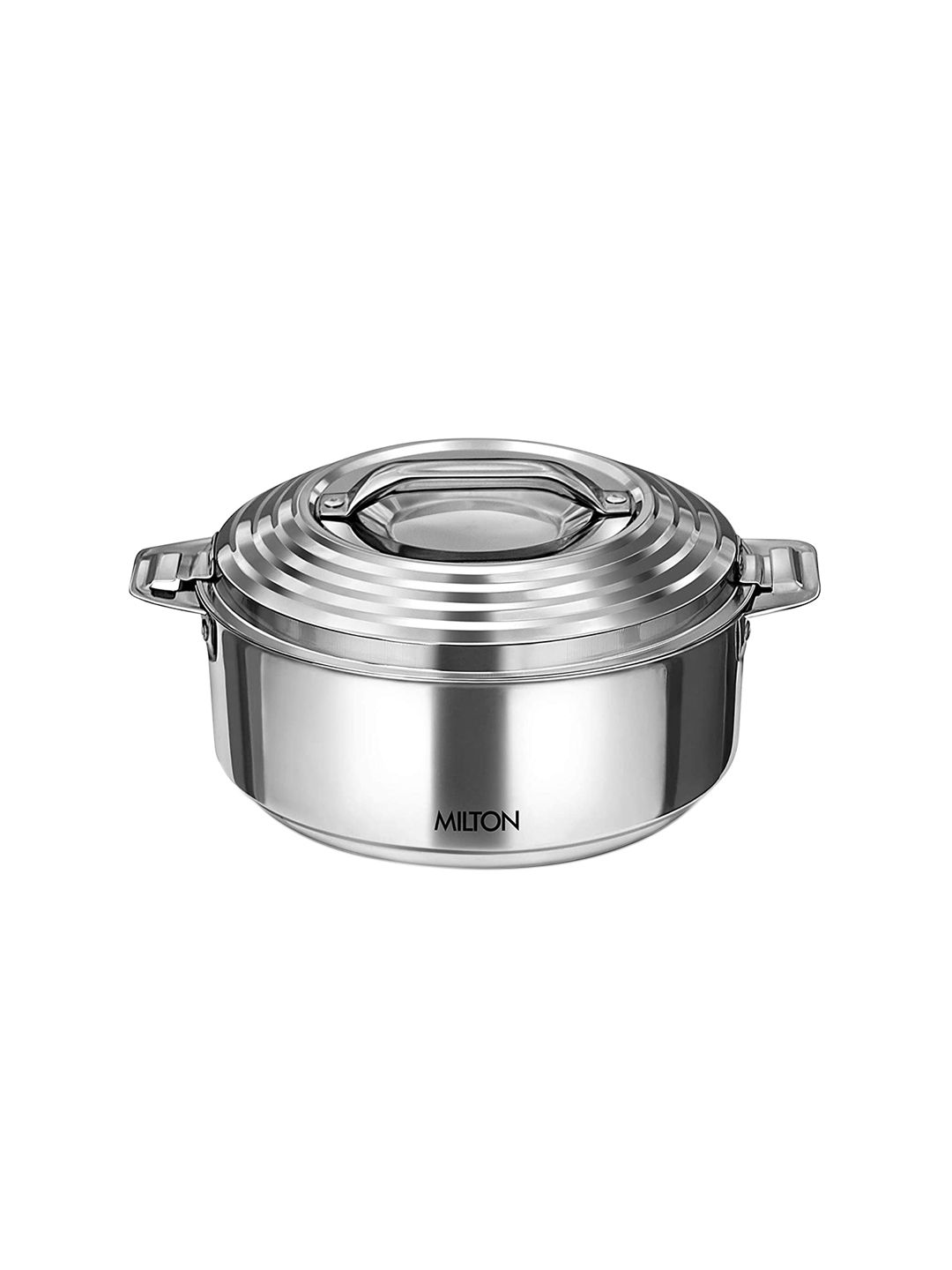 Milton Silver-Toned Stainless Steel Galaxia Casserole Price in India